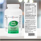 GeriCare One-Daily Multivitamínico con Hierro - 1000 Comprimidos