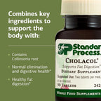 Cholacol - Suplemento para la Digestión de Grasas y Apoyo Biliar - 90 Comprimidos