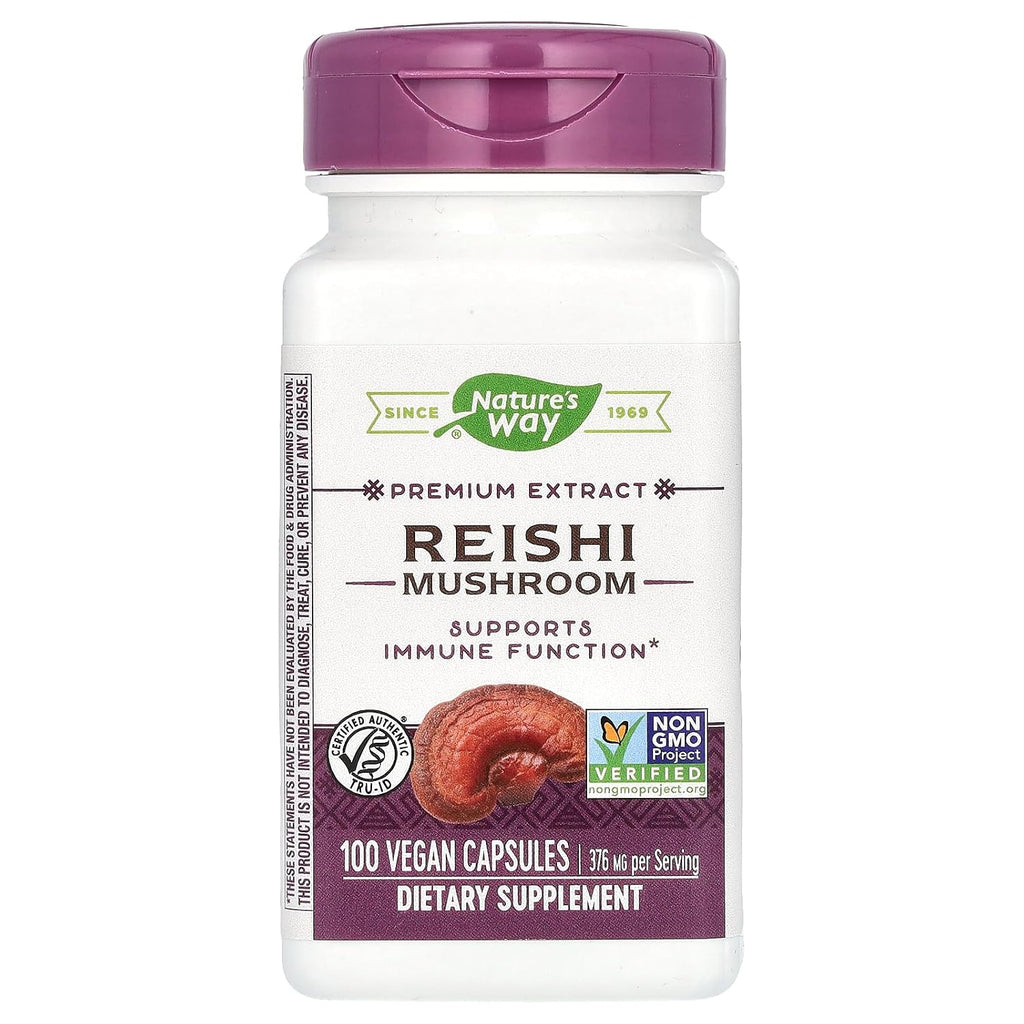 Nature's Way Reishi, 100 Cápsulas (Pack de 2)