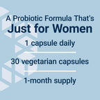 Life Extension FLORASSIST Probiótico Mujer – Salud Vaginal, Digestiva e Inmune – 30 Cápsulas