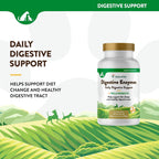 NaturVet – Enzimas Digestivas con Probióticos y Prebióticos para Perros y Gatos (60 Comprimidos Masticables)