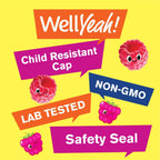 WellYeah Gominolas de Biotina para Niños 5000 mcg - 60 Gominolas