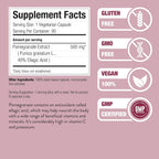 Nature Restore Granada Extract, Standardized to 40% Ellagic Acid, 500mg, 90 Capsules
