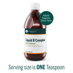 Genestra Brands Liquid B Complex - 450 ml - Natural Tangerine-Cherry Flavor