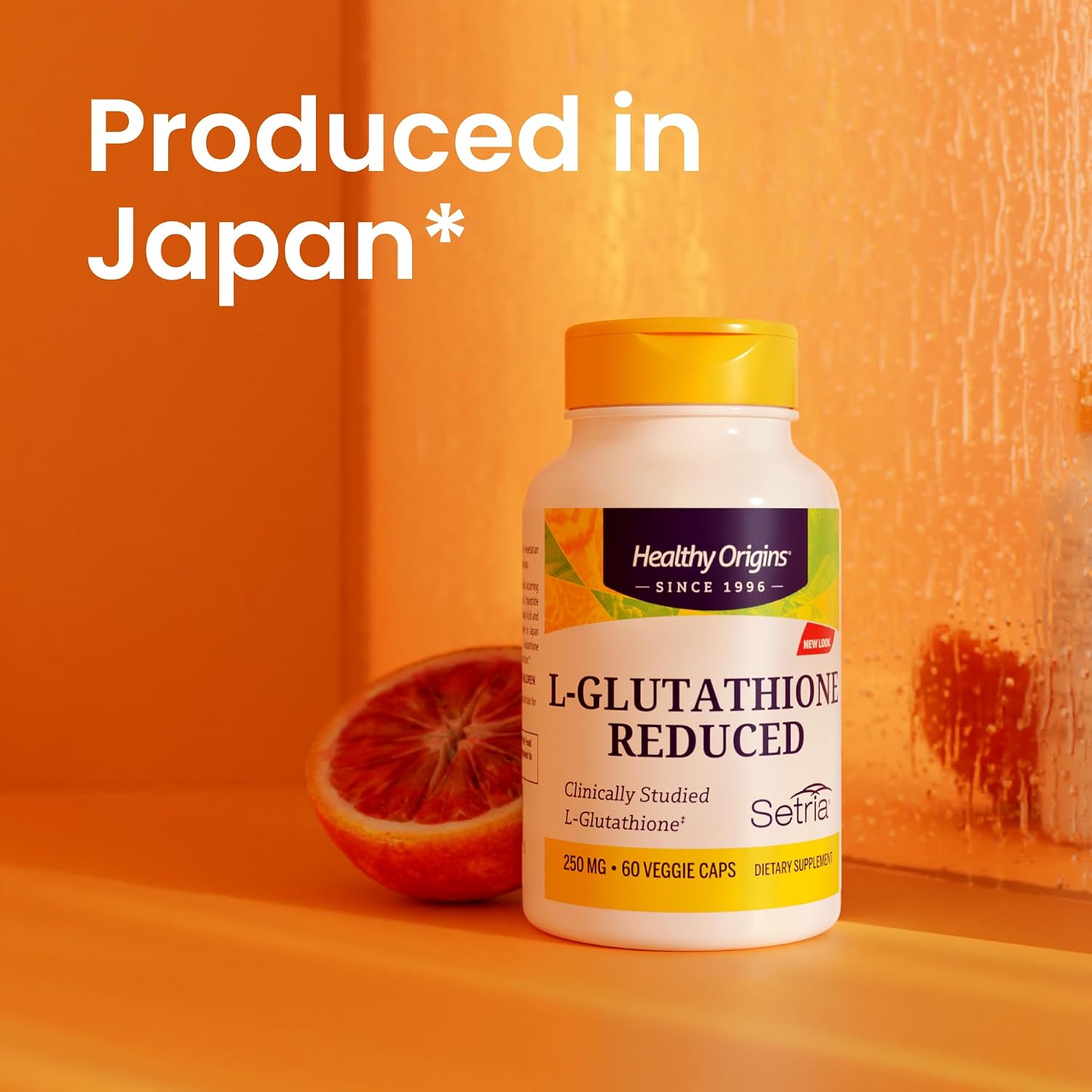 Healthy Origins Setria L-Glutión 500 mg, 60 Cápsulas Veganas