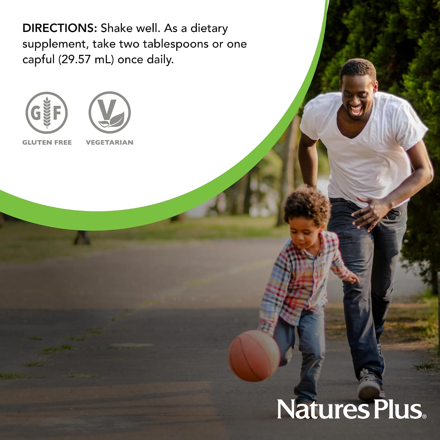 NaturesPlus Source of Life Liquid, Tropical Fruit - 30 fl oz (Pack de 2) - Suplemento Multivitamínico y Mineral