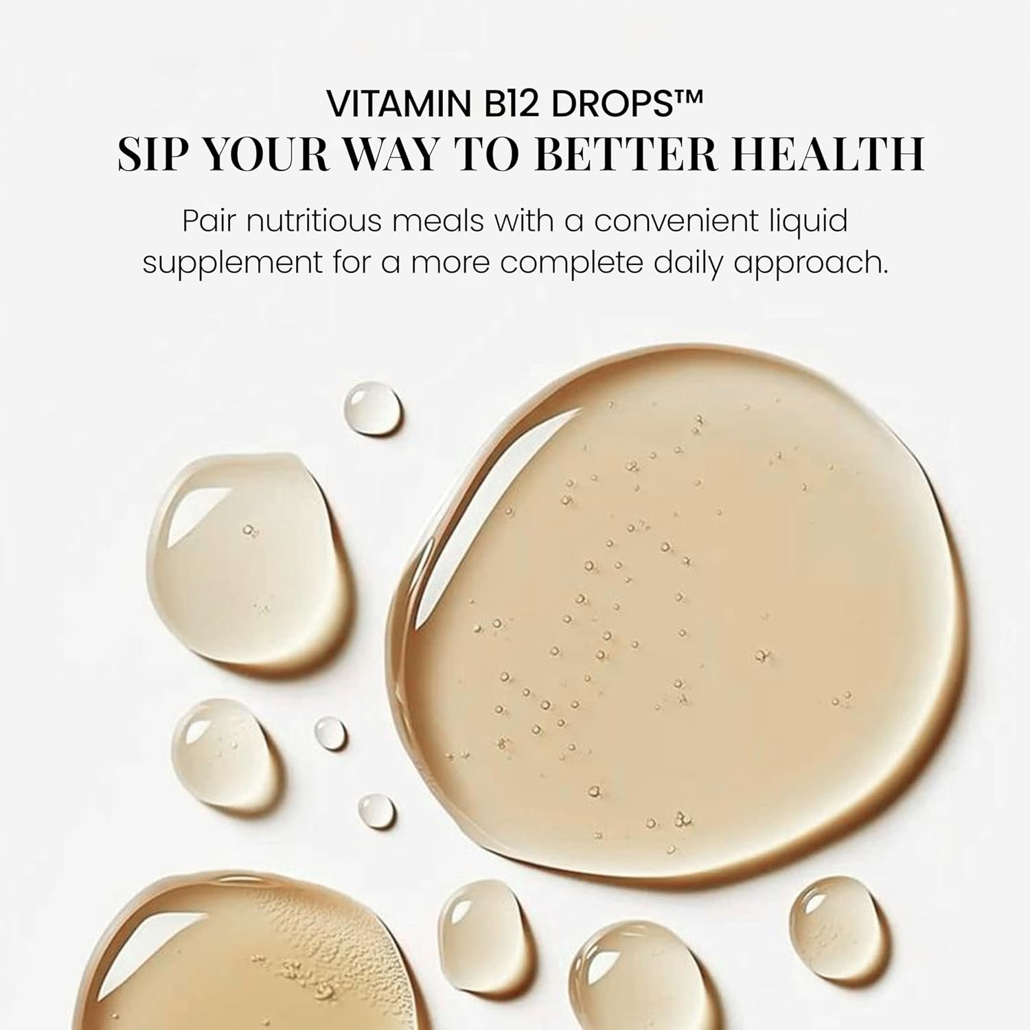 Cocó March N.M.D Liquid Vitamin B12 Drops with B1, B2, B6, B12 & Vitamin C – Energy, Metabolism & Immune Support – Vitamins for Women & Men – Vegan, Gluten Free, Soy & Dairy Free – 2 Fl Oz (59 mL)