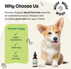 Gotas de Reishi para Perros - Forever Puppy - Apoyo Inmunológico - Sin Azúcar ni Alcohol - 60 ml