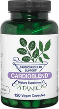 Vitanica CardioBlend – Apoyo Cardiovascular, Vegano, 120 Cápsulas