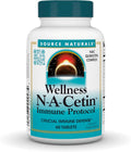 Source Naturals Wellness N-A-Cetin Immune Protocol, 60 comprimidos