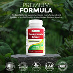 Best Naturals Extracto de Granada 250 mg 250 Cápsulas