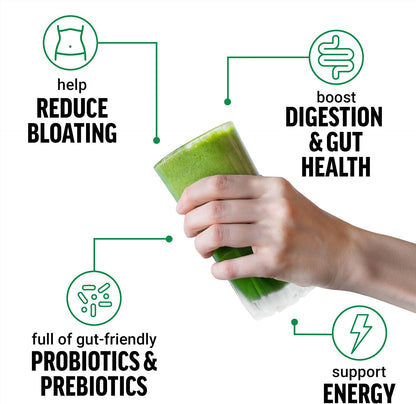 Force Factor Smarter Greens Daily Wellness Powder 2 Pack - Sin Sabor – Image 2