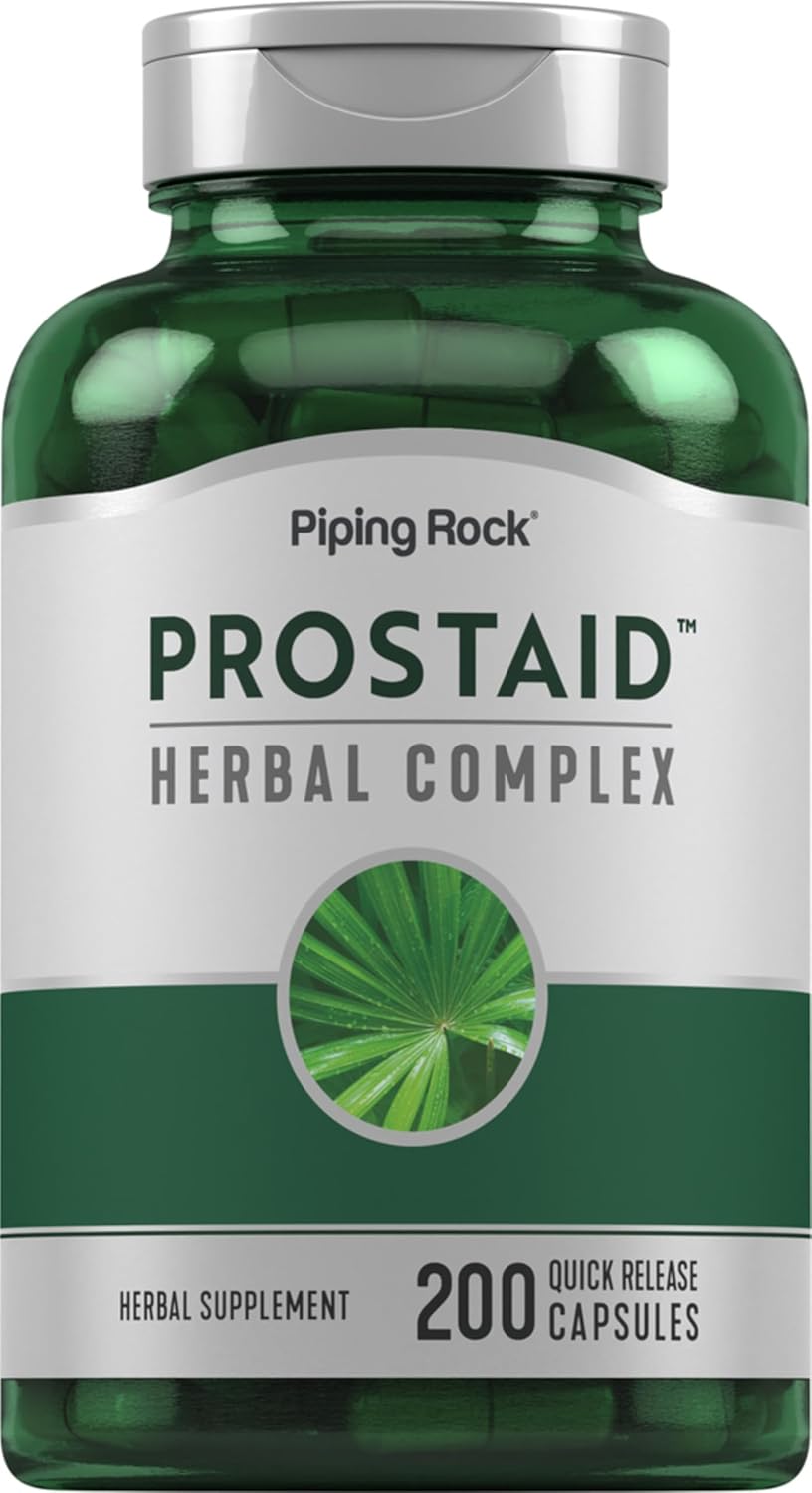 Piping Rock ProstAid Complejo Herbal para la Próstata, 200 Cápsulas