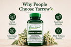 Yarrow Flower, 90 VCaps, Non-GMO, Gluten-Free, (Pack of 1)