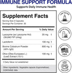 Oramune ImmunoCillin – Immune Supplement with Lactoferrin and Olive Extract, 60 Capsules