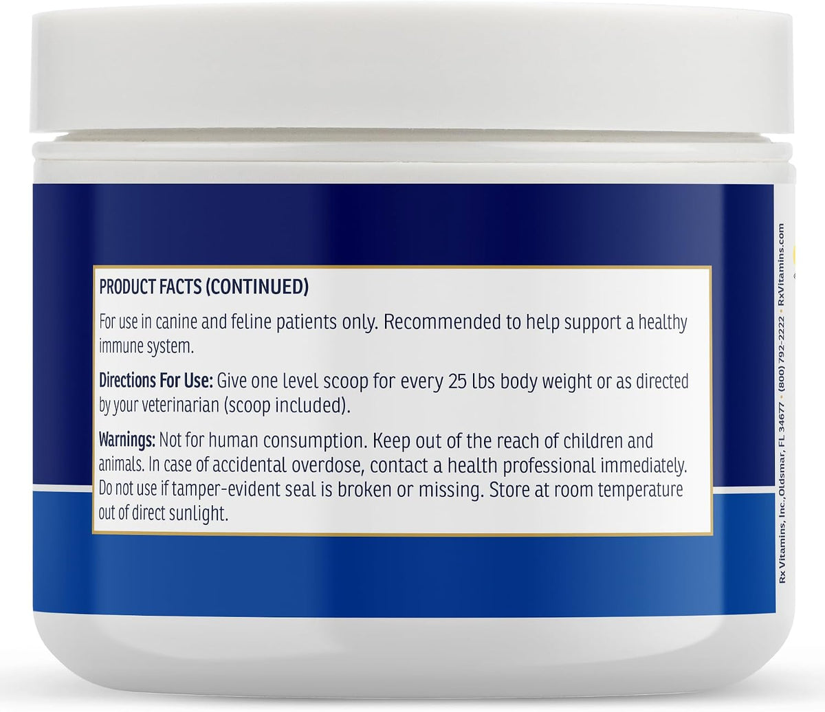 Rx Vitamins Colostrum en Polvo para Perros y Gatos - Calostro Bovino Entero - 100g – Image 8