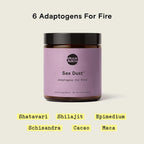 Moon Juice Sex Dust – Potenciador de Líbido Adaptógeno para Mujeres, 14 porciones
