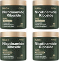 Airboy Nicotinamida Ribósida Liposomal 900 mg con Resveratrol y Quercetina - 320 Cápsulas (4 Envases de 80)