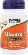 NOW Foods Ulcetrol 60 Comprimidos (Paquete de 2)