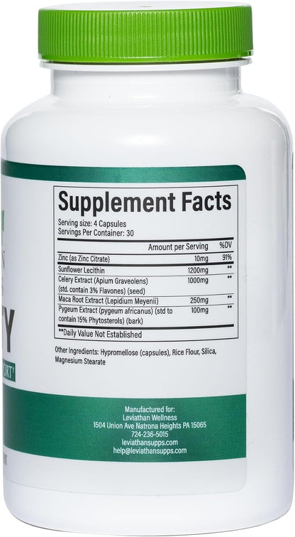 Virility - Potencia Masculina | Zinc (10 – Raíz de Maca (extracto 4:1): 250 mg – Image 8