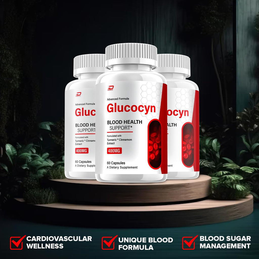 Glucocyn Cápsulas – Suplemento Avanzado con Fórmula Natural, 60 Cápsulas