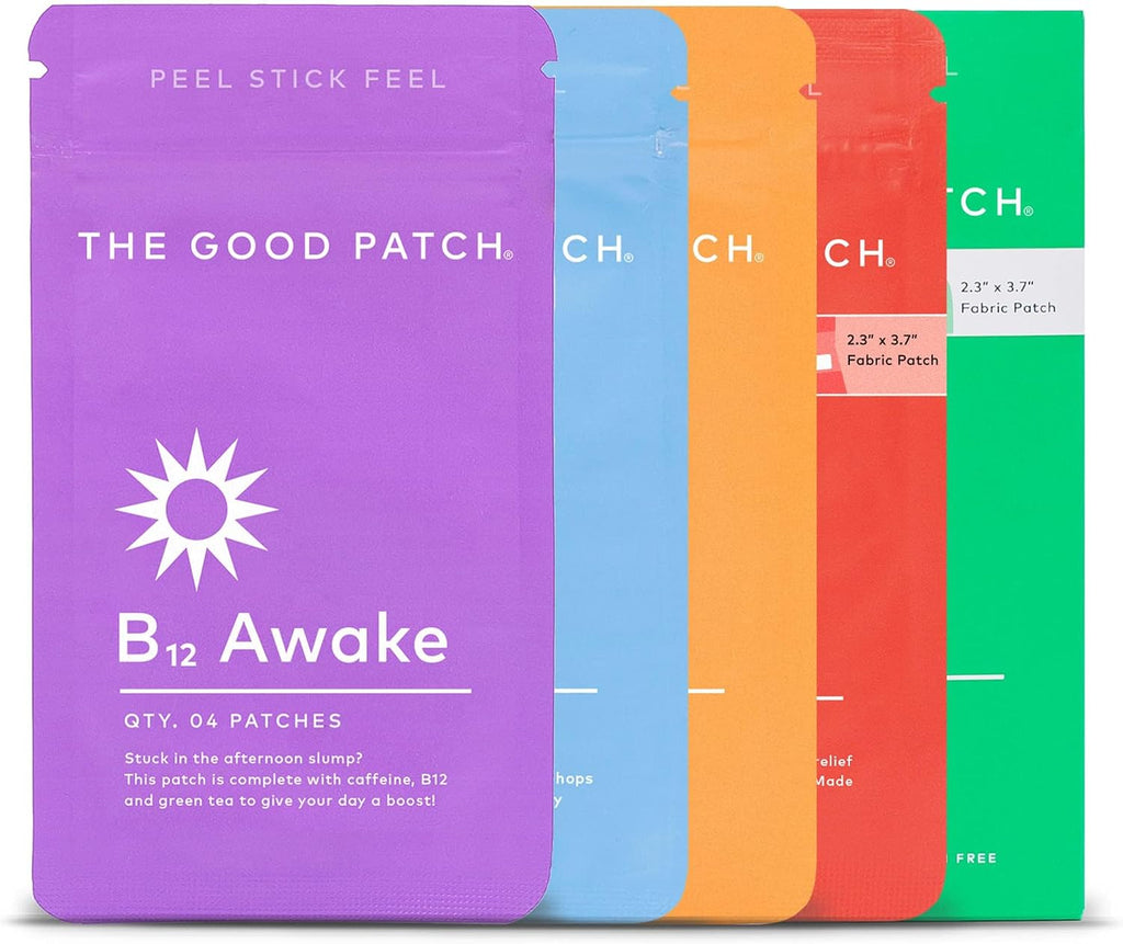 The Good Patch Rescue Recovery Parche Recuperación con DHM, Vitamina B1 y Té Verde (24 Parches)