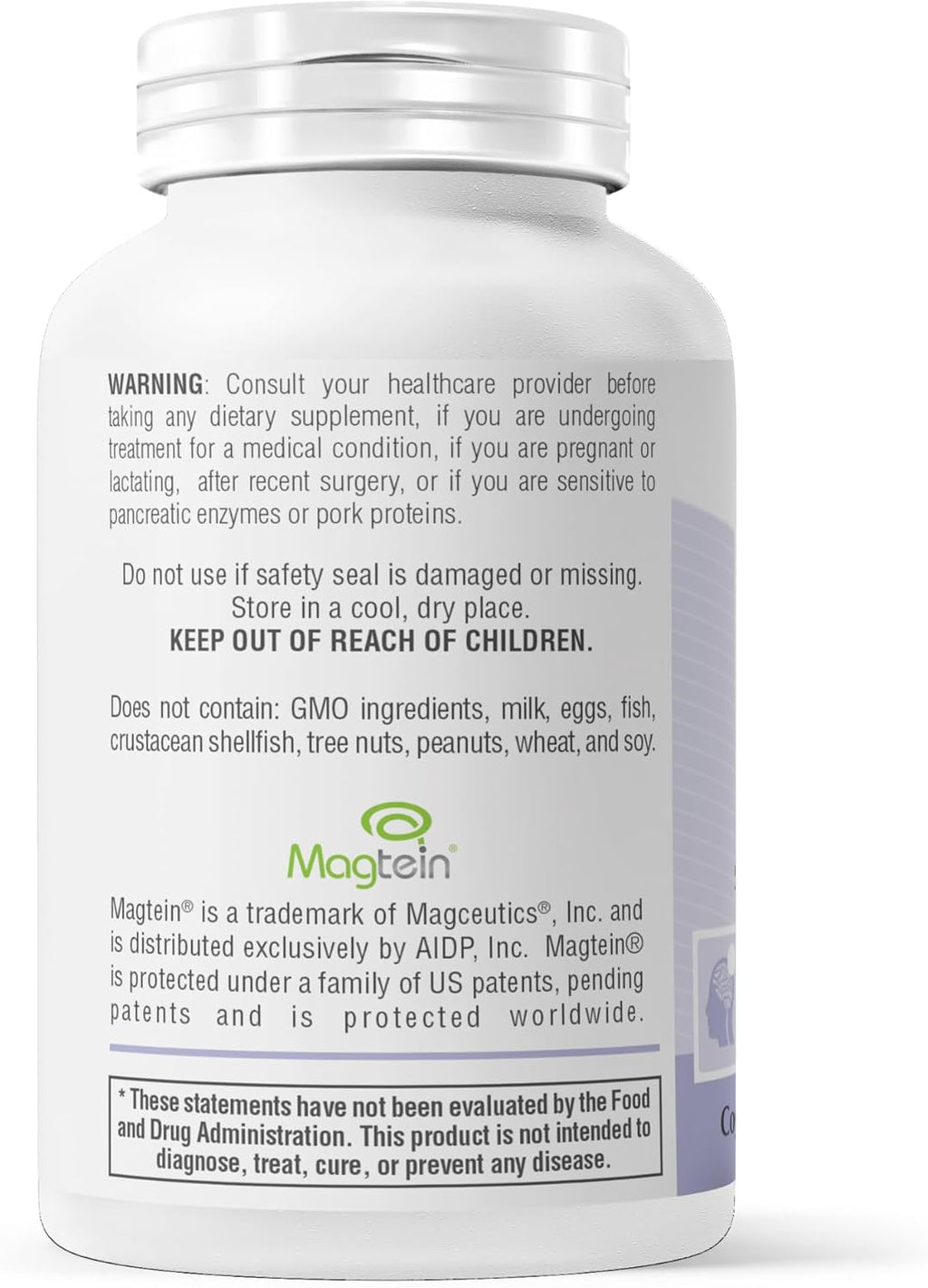 Provita Magnesio L-Treonato | Apoyo Cognitivo y Equilibrio Electrolítico Cerebral | 50 mg de Magnesio Elemental | Cápsulas Veganas