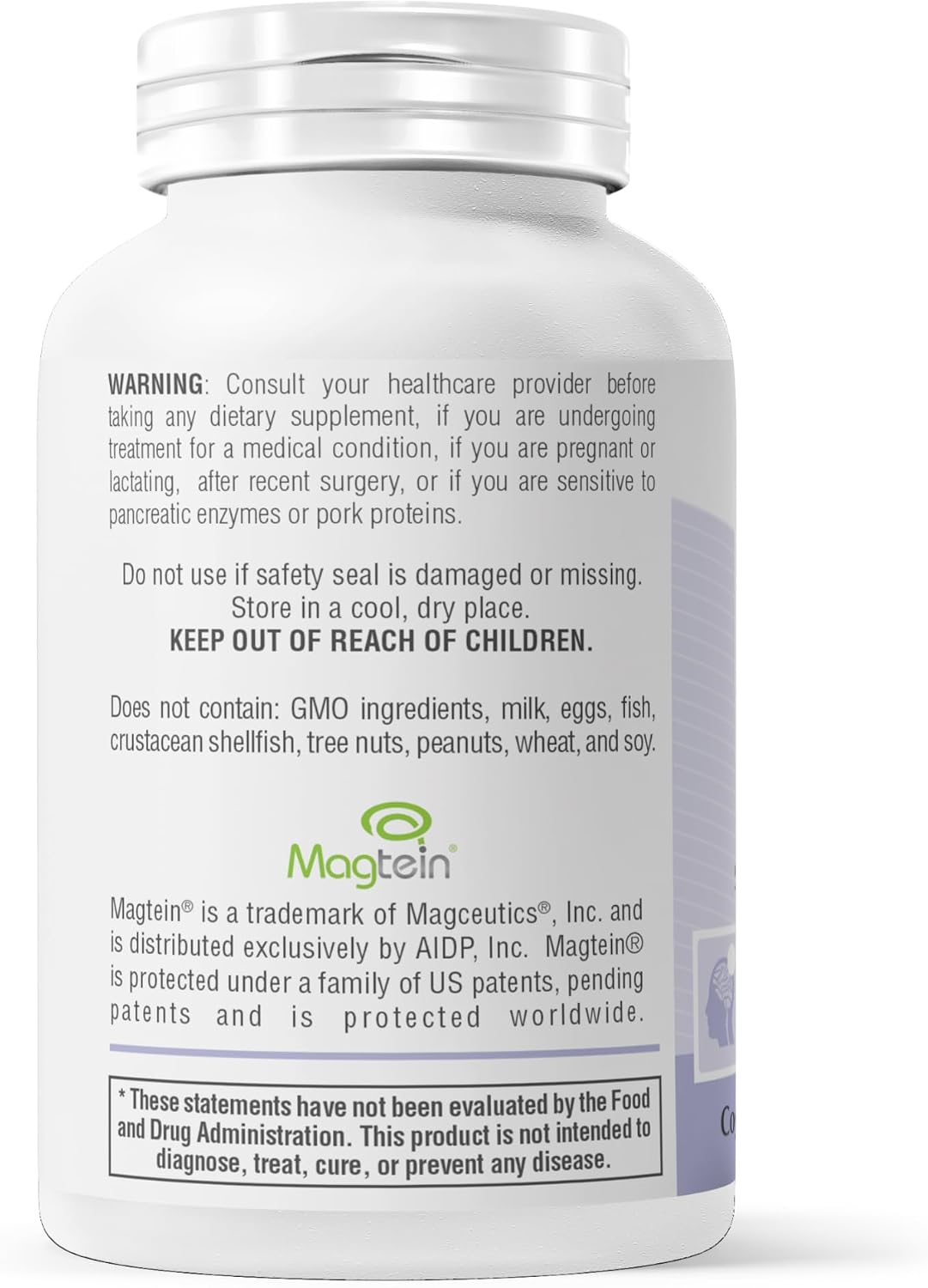 Provita Magnesio L-Treonato | Apoyo Cognitivo y Equilibrio Electrolítico Cerebral | 50 mg de Magnesio Elemental | Cápsulas Veganas