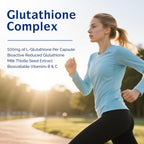 Innate Vitality Glutatión 500mg con Cardo Mariano, Vitamina C y Complejo B - 60 Cápsulas