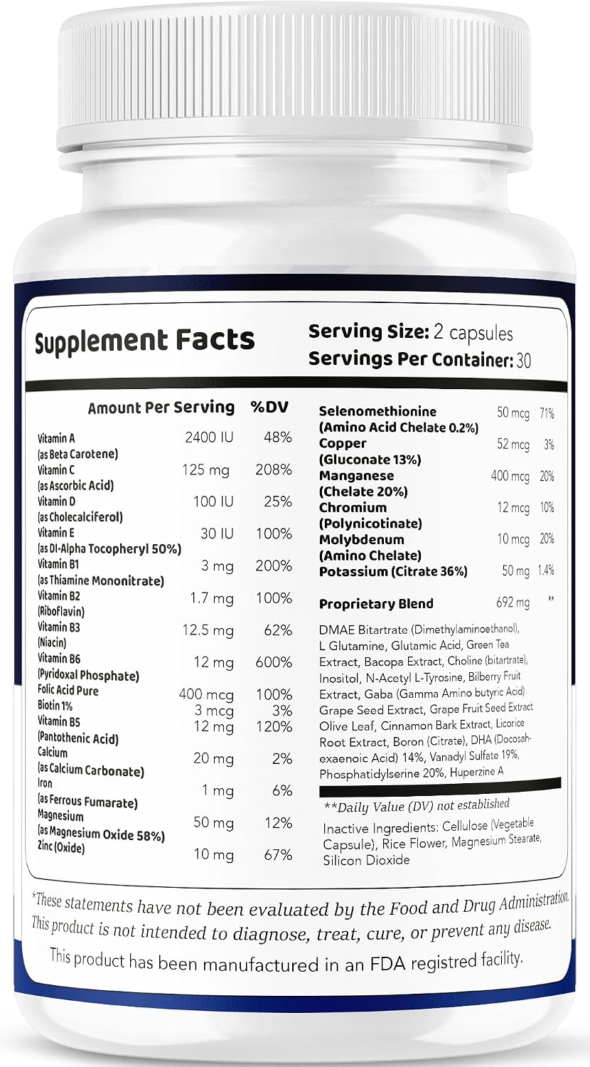 Memoforce Complemento Alimenticio - 180 Cápsulas (3 Pack)
