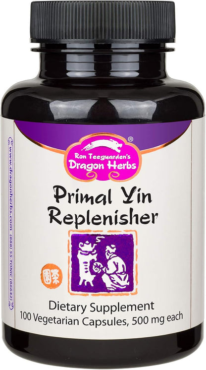 Dragon Herbs Primal Yin Replenisher -- 500 mg - 100 cápsulas – Image 1