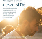 BOND Vitality - Suplemento de Fertilidad Masculina con CoQ10, Vitaminas y Minerales - 120 Cápsulas
