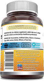 Amazing Formulas Vitamina D3 1000 IU Cápsulas Blandas | No-GMO | Sin Gluten | 480 Cápsulas