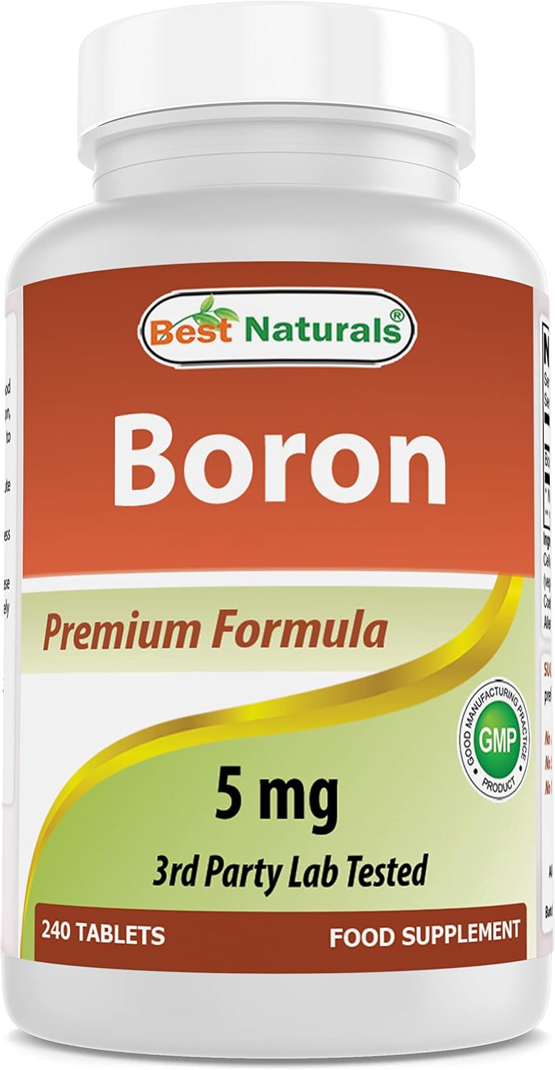 Best Naturals Boro 5 mg 240 Comprimidos