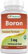 Best Naturals Boro 5 mg 240 Comprimidos