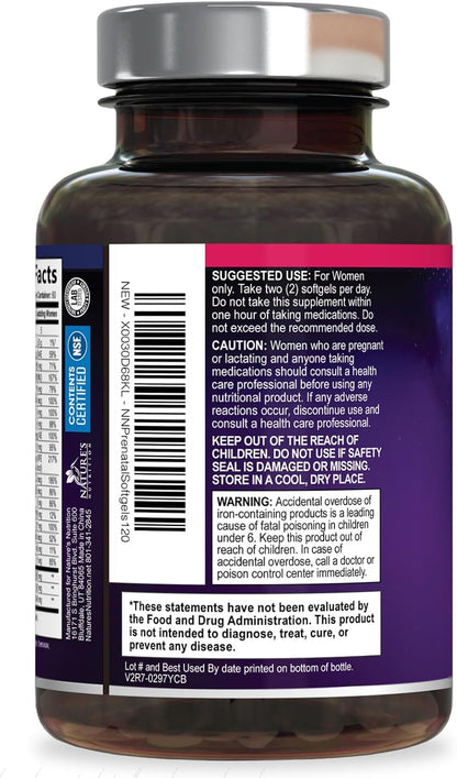 Vitaminas Prenatales con Ácido Fólico + Omega 3 DHA para el Desarrollo Fetal - 120 Cápsulas Blandas – Image 8