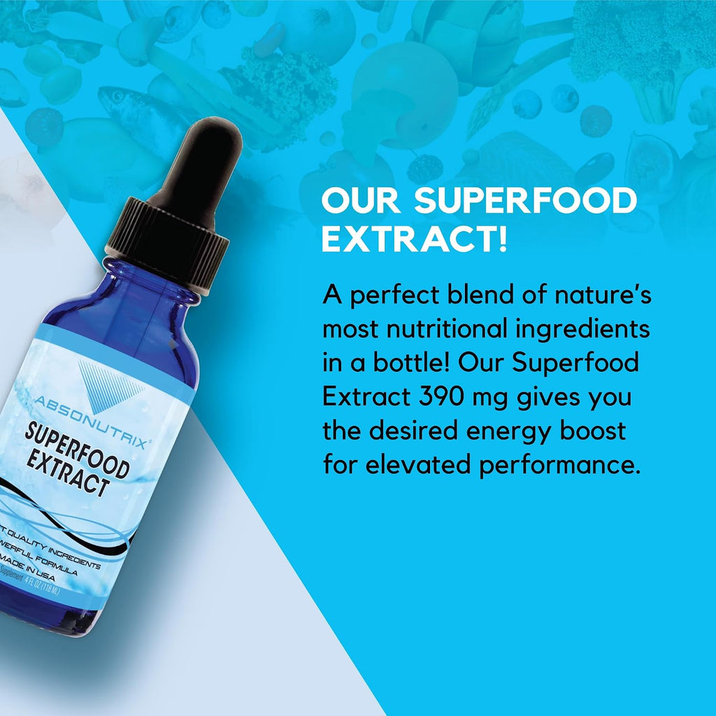 Absonutrix Superfood Extract 390 mg, 118 ml (4 oz) Líquido, 302 Dosis