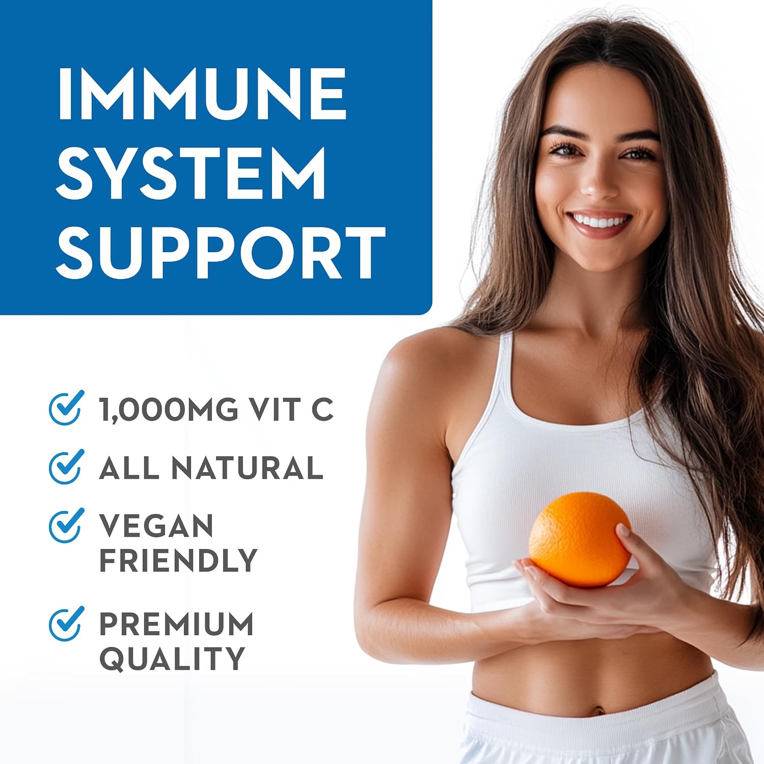 Vitaminerals C-MAX | Vitamina C 1000 mg con Bioflavonoides Cítricos | 100 Cápsulas Vegetales
