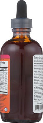 NOW Foods Ultra B-12 Líquido con 800 mcg de Ácido Fólico, 118 ml