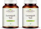 Lavangadi Vati - Natural Support for Nasal Comfort, Ayurvedic Respiratory Supplement, Digestive Health Aid, 240 Tablets (Pack of 2)
