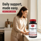 Olympian Labs Vitamina D3 3000 UI 100 Cápsulas Apoya Huesos Fuertes