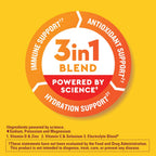 Nature Made Wellblends ImmuneMAX Mezcla Efervescente - Vitamina C 1500 mg, Zinc 15 mg y Vitamina D3, 30 sobres