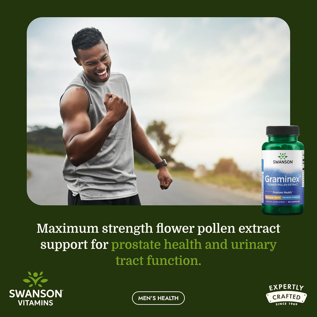 Swanson Graminex Extracto de Polen de Flores - 60 Cápsulas