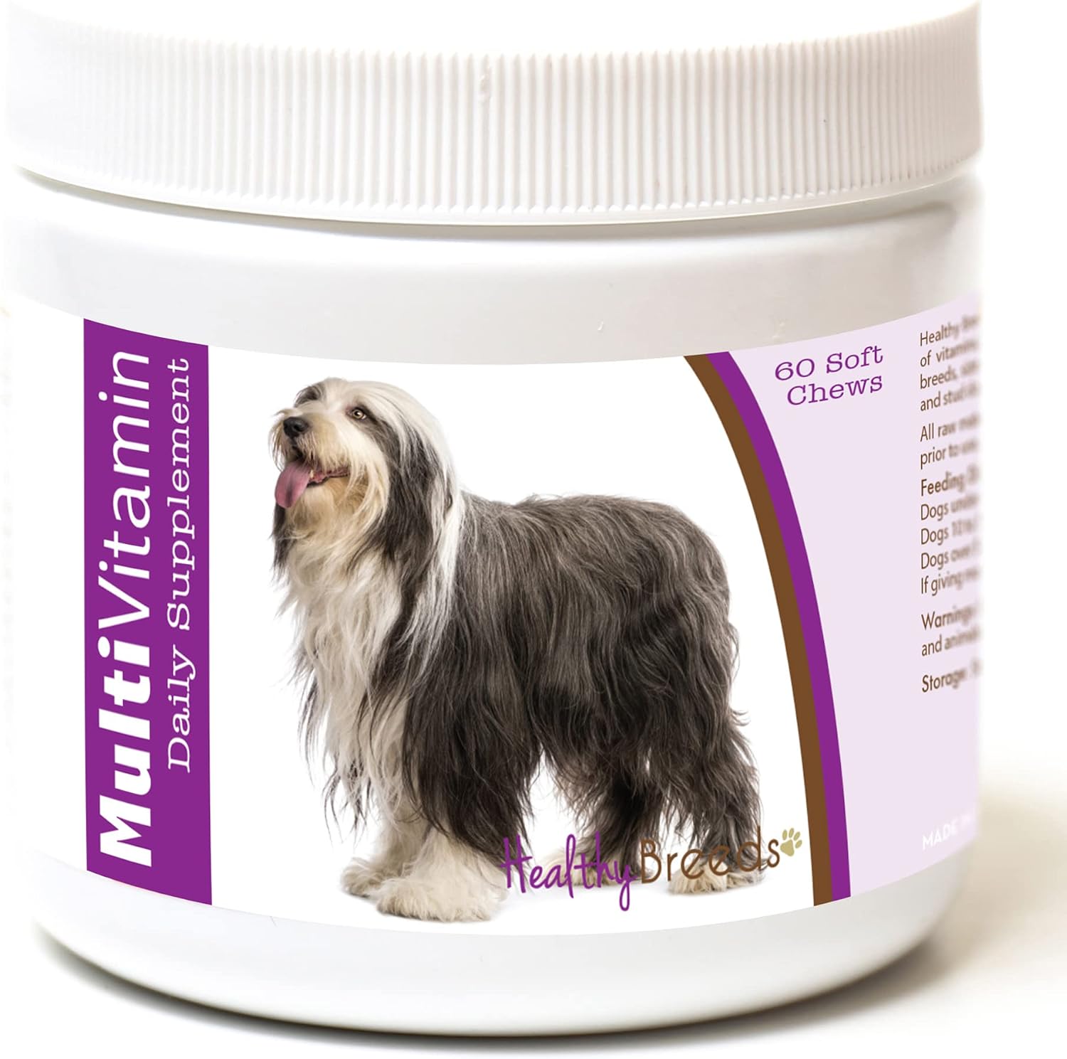 Healthy Breeds Bearded Collie Multi-Vitamin Soft Chews (60 uds)