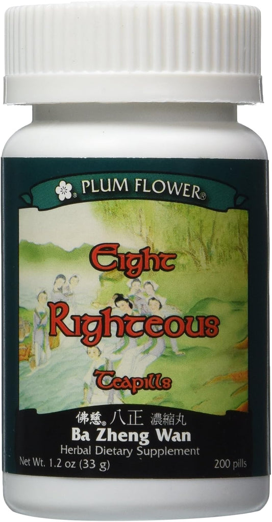 8 Righteous Teapills (Ba Zheng Wan), 200 Counts by Plum Flower
