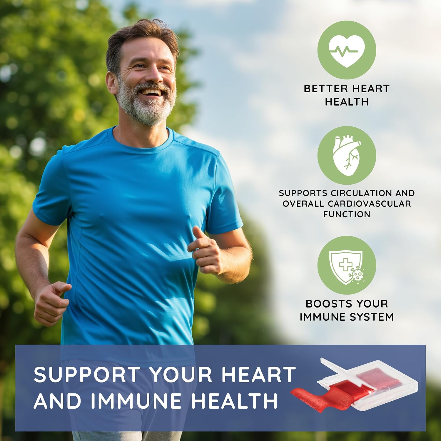 Essential Source Sublingual Strips with Vitamin B12, Biotin, B6 & Folate - 2000 mcg Methylcobalamin - 30 Strips