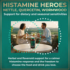 Histamine Block 10:1 Flavonoids de WILD FUEL - Quercetina, Ortiga y Artemisia - 60 Cápsulas