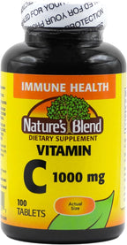 Nature's Blend Vitamina C 1000 mg 100 Comprimidos