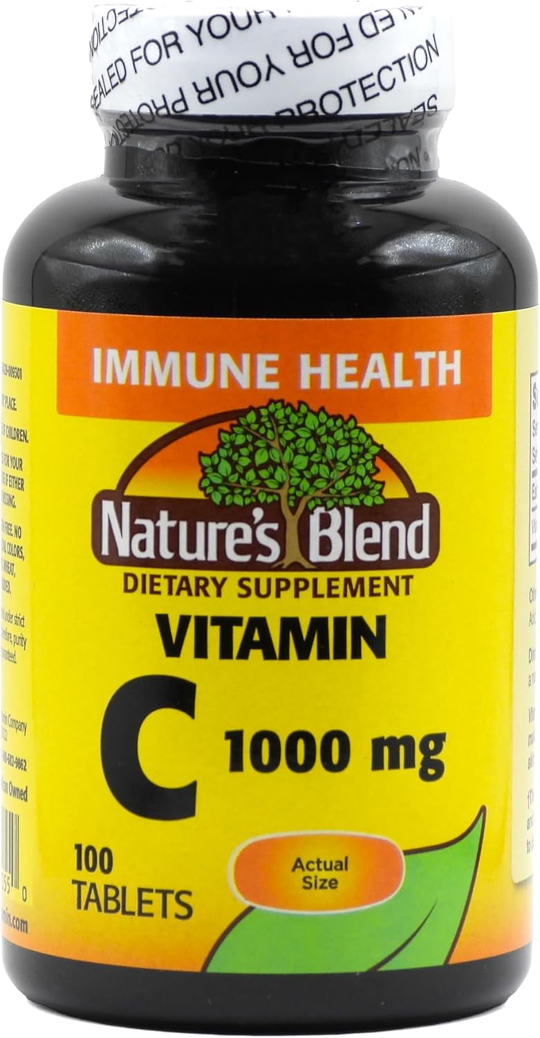 Nature's Blend Vitamina C 1000 mg 100 Comprimidos