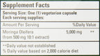Bio Nutrition Moringa Super Food Vegi-Caps, 90 Cápsulas